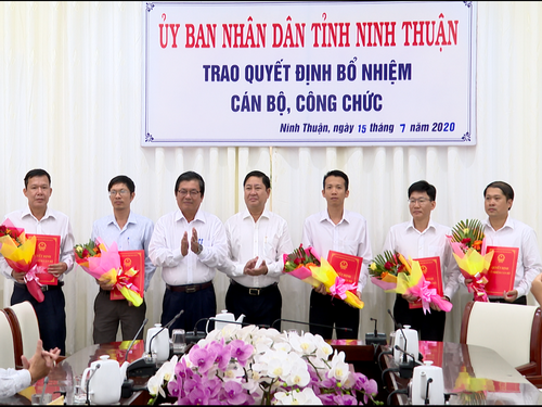 bo nhiem nhan su moi tphcm ninh thuan ba ria vung tau