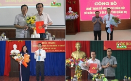 dak nong quang tri tay ninh bo nhiem nhan su lanh dao moi