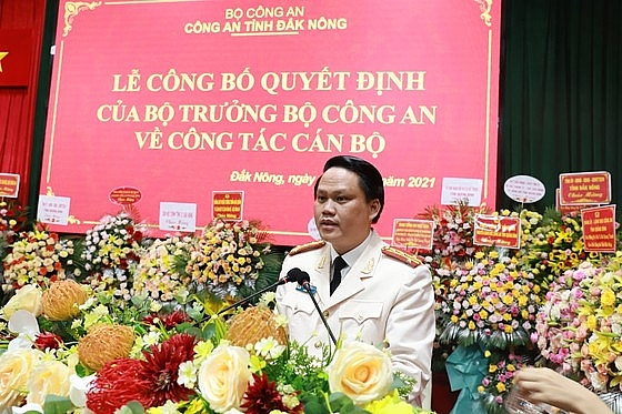 Đại tá Bùi Quang Thanh, tân Giám đốc Công an tỉnh Đắk Nông (Ảnh: SGGP)