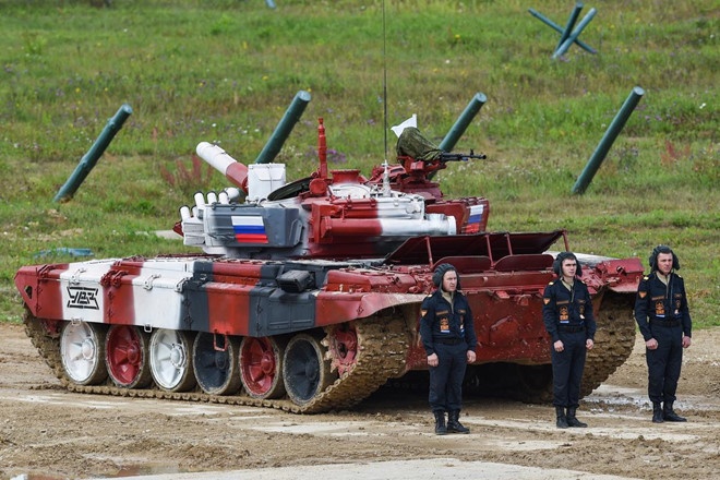 Video: Xe tăng Nga phá kỷ lục tốc độ, vô địch Tank Biathlon 2019