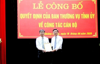 Tin bổ nhiệm nhân sự mới Thanh Hóa, Hà Tĩnh, Bình Định