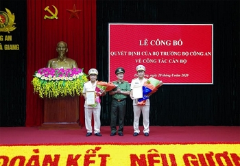 Công an tỉnh Hà Giang có 2 tân Phó Giám đốc