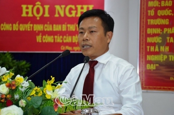 ban bi thu chi dinh ong le quan giu chuc pho bi thu tinh uy ca mau