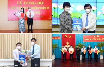 Loạt nhân sự, lãnh đạo mới được bổ nhiệm tại TP.HCM, An Giang, Nghệ An