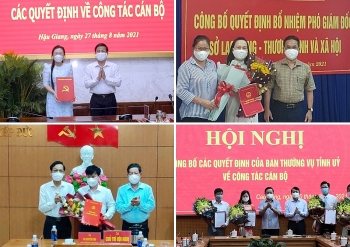 Cao Bằng, Quảng Nam, Hậu Giang bổ nhiệm nhân sự, lãnh đạo mới