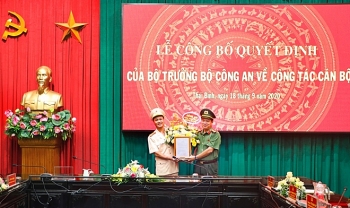 Thượng tá Nguyễn Đức Vương giữ chức Phó Giám đốc Công an tỉnh Thái Bình