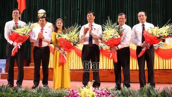 Phê chuẩn, miễn nhiệm lãnh đạo Bắc Giang, Nam Định, Hà Tĩnh, Gia Lai