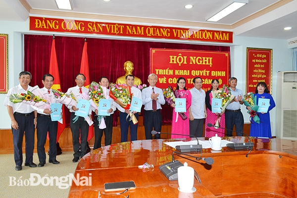 Kiện toàn nhân sự, bổ nhiệm lãnh đạo mới TP.HCM, Đồng Nai