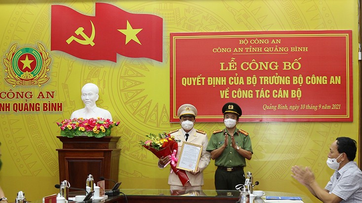 Bộ Công an bổ nhiệm lãnh đạo công an tỉnh Quảng Bình, Đắk Lắk