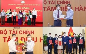 Bổ nhiệm nhân sự, lãnh đạo mới Ủy ban Trung ương MTTQ, Bộ Tài chính, Bộ Ngoại giao