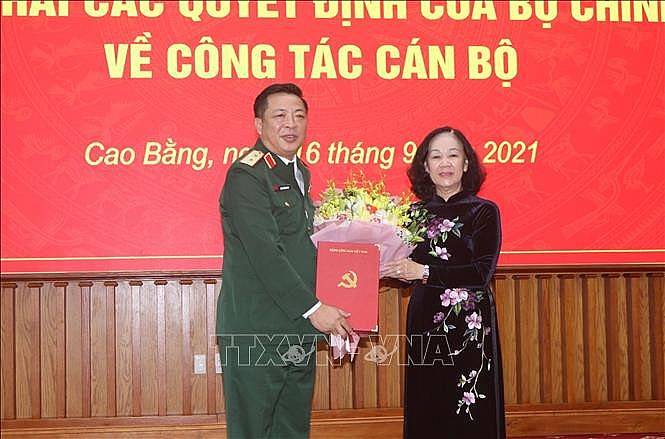 Ông Trần Hồng Minh làm Bí thư Tỉnh ủy Cao Bằng