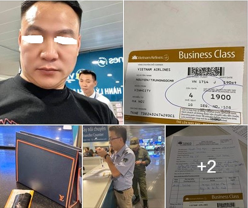 quen tui lv o khoang hang nhat khach vip vietnam airlines mat luon do