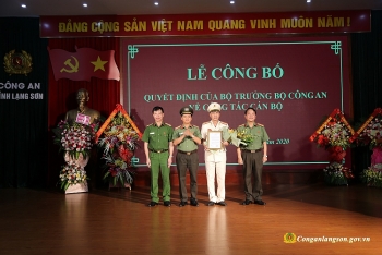Đại tá Nguyễn Minh Tuấn giữ chức Phó Giám đốc Công an tỉnh Lạng Sơn