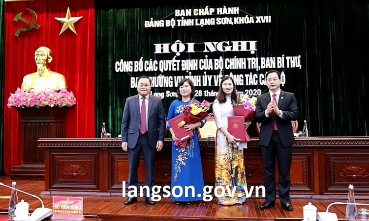 Bổ nhiệm lãnh đạo mới Lạng Sơn, Thanh Hóa, Bến Tre