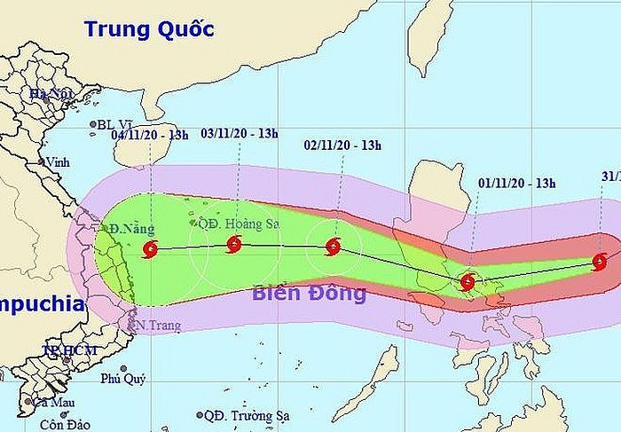 Siêu bão Goni sắp vào Biển Đông, yêu cầu các tỉnh miền Trung chủ động ứng phó