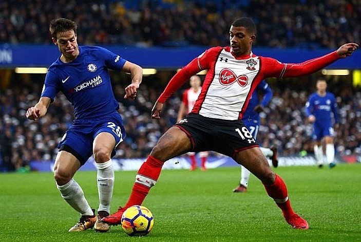 Chelsea (xanh) nhiều khả năng sẽ giành trọn 3 điểm trước Southampton