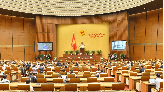 Quốc hội thảo luận trực tuyến về Luật Thi đua, khen thưởng và Luật Điện ảnh