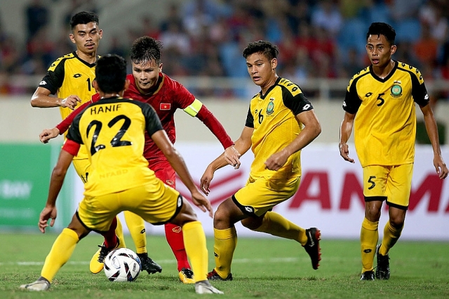 xem truc tiep u22 viet nam vs u22 brunei ha duc chinh lien tuc pha luoi