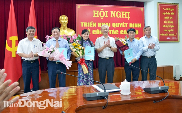 Bổ nhiệm nhân sự, lãnh đạo mới Đồng Nai, Quảng Ngãi, Tây Ninh