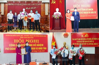Thái Nguyên, Bình Phước, Bến Tre bổ nhiệm hàng loạt nhân sự lãnh đạo mới
