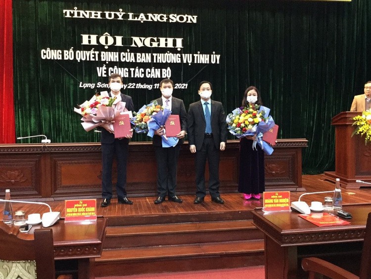 Bổ nhiệm nhân sự lãnh đạo mới Hà Nội, Thừa Thiên - Huế, Lạng Sơn