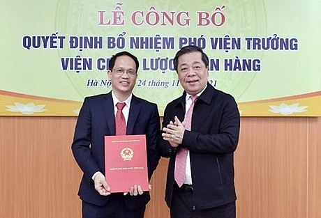 Ông Phạm Minh Tú được bổ nhiệm giữ chức Phó Viện trưởng Viện Chiến lược Ngân hàng