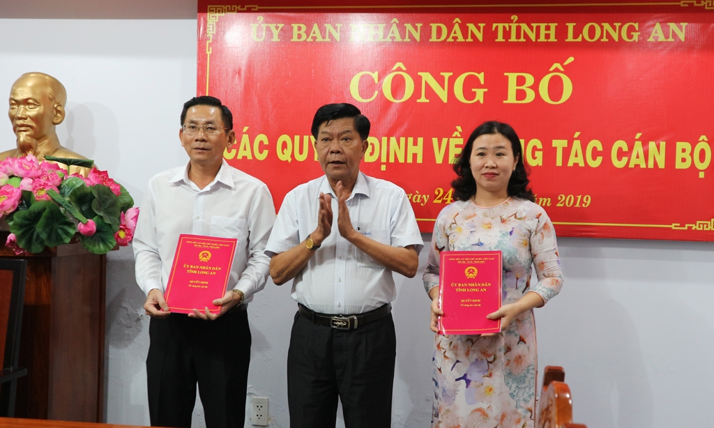 Lãnh đạo mới tại Long An, Quảng Ngãi