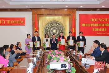 tin bo nhiem nhan su lanh dao moi thanh hoa quang ninh