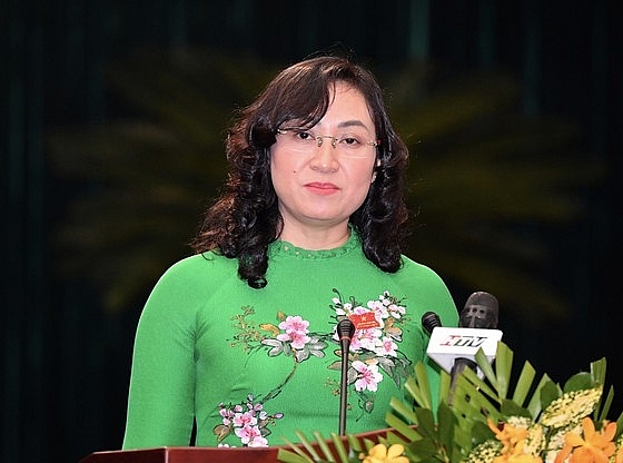 Bà Phan Thị Thắng - tân Phó Chủ tịch UBND TP.HCM (Ảnh: SGGP)