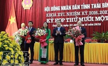 Thái Bình bầu tân Phó Chủ tịch UBND, HĐND tỉnh