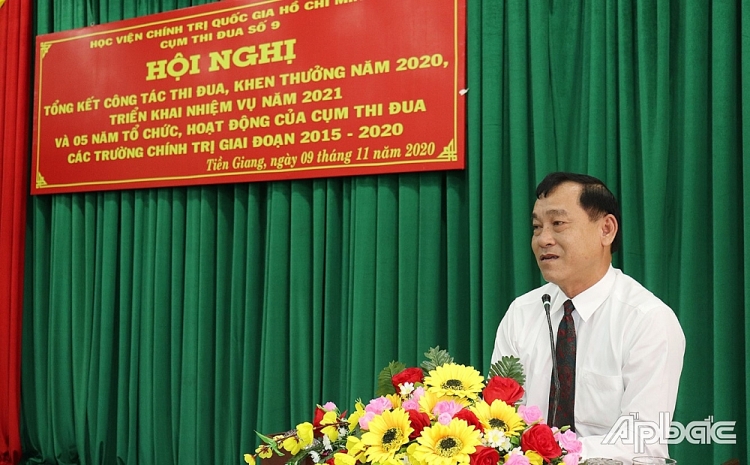 Ông Nguyễn Văn Vĩnh - tân Chủ tịch UBND tỉnh Tiền Giang (Ảnh: Báo Tiền Giang)