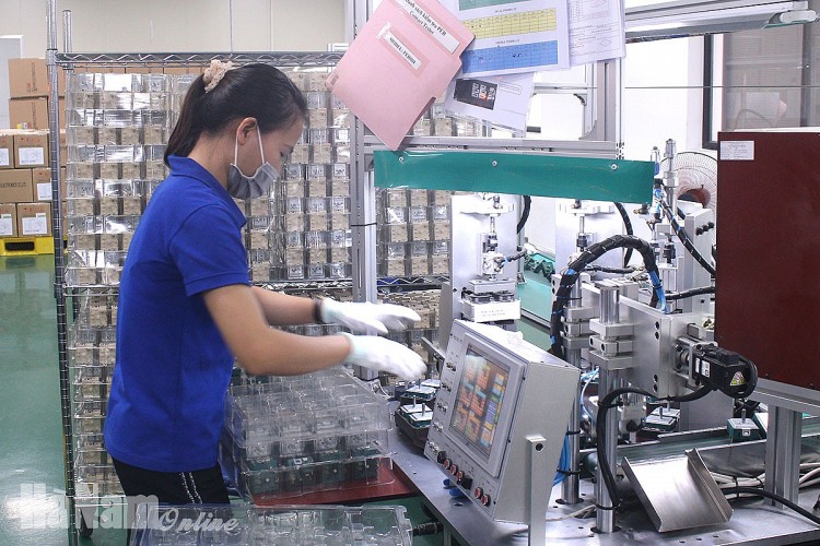 Hà Nam: Doanh nghiệp FDI chủ động triển khai giải pháp sản xuất an toàn trong mùa dịch