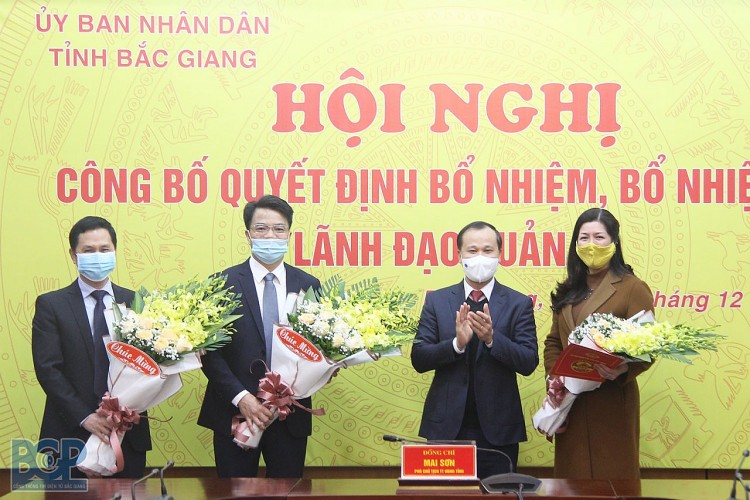 Tin bổ nhiệm nhân sự, lãnh đạo mới tại TP.HCM, Quảng Ninh và Bắc Giang