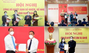 Bổ nhiệm nhân sự lãnh đạo mới tại TP.HCM, Quảng Ninh và Bắc Giang