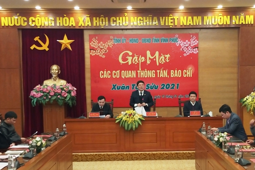 Vĩnh Phúc: Mong muốn các cơ quan báo chí tiếp tục đồng hành cùng tỉnh