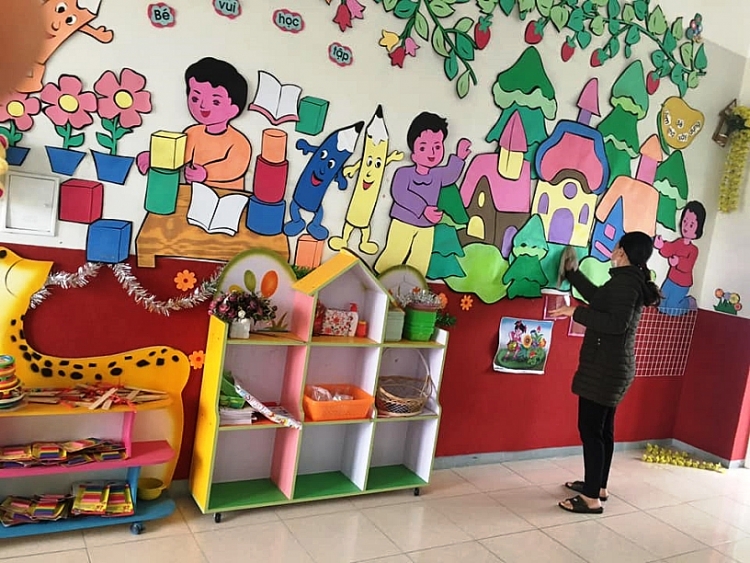 Vĩnh Phúc: Trường Mầm non Thiện Kế nâng cao chất lượng chăm sóc và giáo dục trẻ em