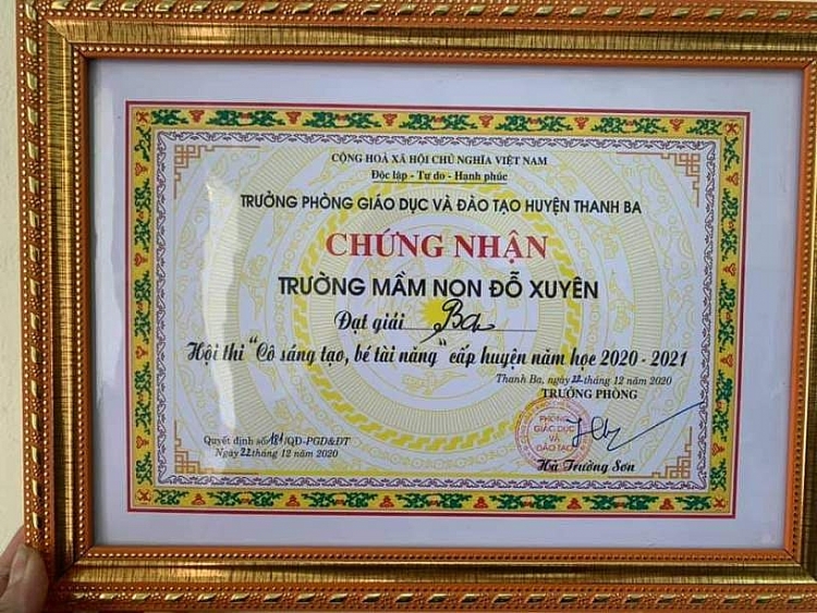 Phú Thọ: Các trường học xã Đỗ Xuyên giữ vững và nâng cao các tiêu chí trường chuẩn quốc gia