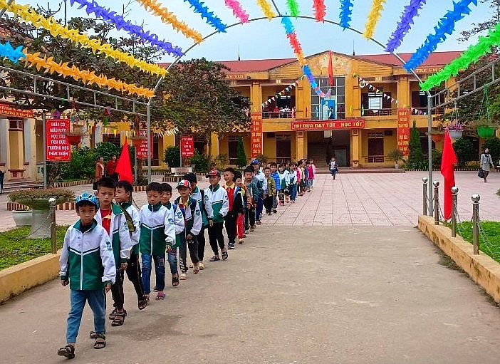 Phú Thọ: Các trường học xã Đỗ Xuyên giữ vững và nâng cao các tiêu chí trường chuẩn quốc gia
