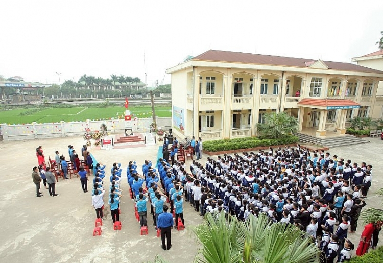 Vĩnh Phúc: Trường Tiểu học và THCS Quất Lưu thực hiện tốt việc “Dạy chữ đi đôi với dạy người”