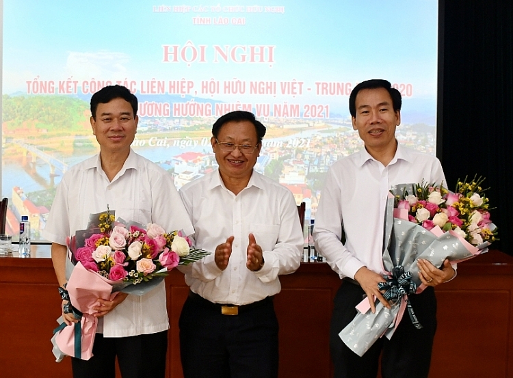 Phó Chủ tịch thường trực HĐND tỉnh Lào Cai Vũ Văn Cài được bầu làm Chủ tịch Liên hiệp hữu nghị tỉnh