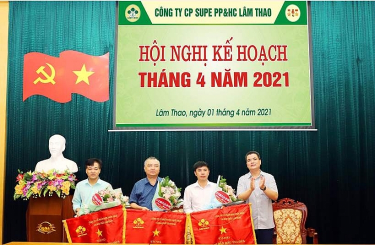 Supe Lâm Thao: Tổng sản lượng phân bón sản xuất quý I/2021 vượt kế hoạch, đạt 235.937 tấn