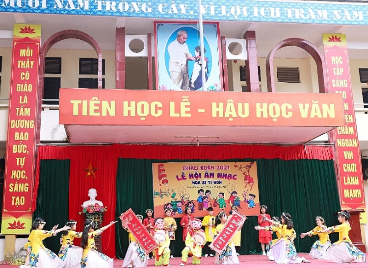 Phú Thọ: Trường Tiểu học Hùng Vương giữ vững các tiêu chí trường Chuẩn quốc gia mức độ II