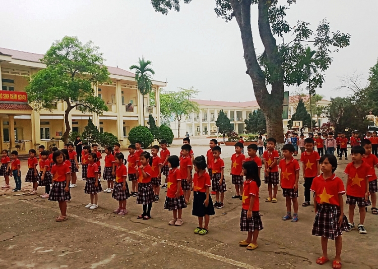 Vĩnh Phúc: Trường Tiểu học Hoàng Lâu nỗ lực tăng cường cơ sở vật chất, nâng cao chất lượng giáo dục