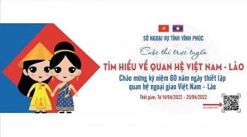 Vĩnh Phúc phát động cuộc thi trực tuyến “Tìm hiểu về quan hệ Việt Nam - Lào” Vĩnh Phúc phát động cuộc thi trực tuyến “Tìm hiểu về quan hệ Việt Nam - Lào”