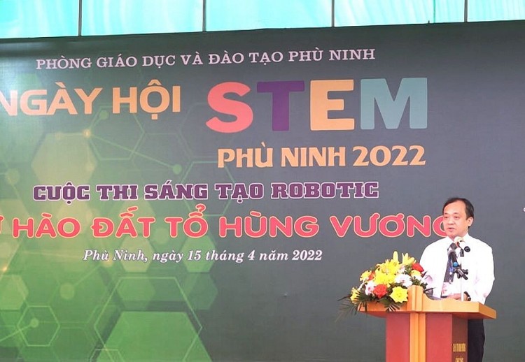 Sôi nổi Ngày hội STEM Phù Ninh 2022: Tự hào Đất Tổ Hùng Vương