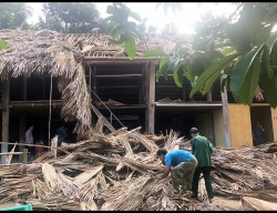 Phú Thọ: Tháo dỡ công trình xây dựng xâm phạm vùng quy hoạch Đền Hùng