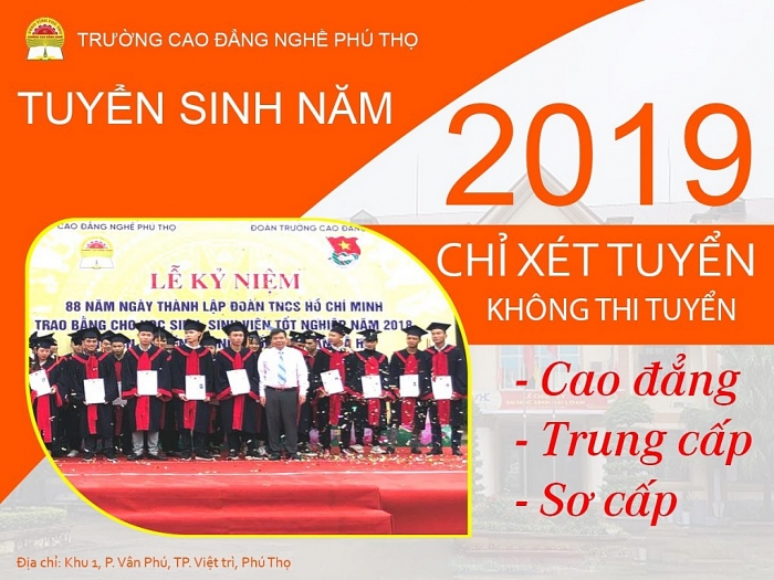 Trường Cao đẳng nghề Phú Thọ tuyển sinh năm 2019 | Thời Đại