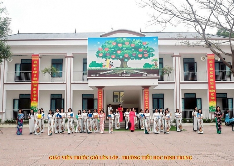 Trường Tiểu học Định Trung: Tích cực đổi mới phương pháp dạy học, nâng cao chất lượng giáo dục