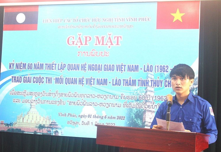 Hơn 5.000 bài dự thi “Mối quan hệ đặc biệt Việt Nam - Lào thắm tình thủy chung” tỉnh Vĩnh Phúc