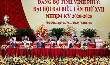 Vĩnh Phúc: Khai mạc Đại hội đại biểu Đảng bộ tỉnh lần thứ XVII nhiệm kỳ 2020 – 2025